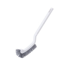 Load image into Gallery viewer, 1PC Toilet Brush Dead Corner Cleaning Double Side Curved Plastic Brush Toilet Bathroom Long Handle Cleaning Brush
