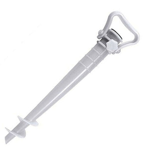 1 Pcs Adjustable Sun Beach Fishing Stand Rain Gear Garden Patio Parasol Ground Anchor Spike Umbrella Stretch Stand Holder