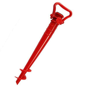 1 Pcs Adjustable Sun Beach Fishing Stand Rain Gear Garden Patio Parasol Ground Anchor Spike Umbrella Stretch Stand Holder