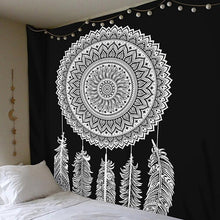 Load image into Gallery viewer, 230*180cm Mandala Indian Tapestry Wall Hanging Bohemian Beach Towel Polyester Thin Blanket Yoga Shawl Mat Blanket
