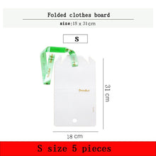 Load image into Gallery viewer, Clothes Folding Board T-shirt Folder Clothespins Closet Fast Speed Fold Organize Storage Clothe Peg Cloth Board
