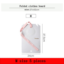 Load image into Gallery viewer, Clothes Folding Board T-shirt Folder Clothespins Closet Fast Speed Fold Organize Storage Clothe Peg Cloth Board
